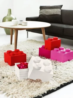 Room Copenhagen Lego Storage Brick 4, vit