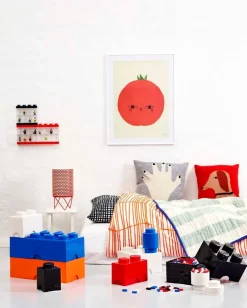 Room Copenhagen Lego Storage Brick 8, orange