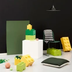 Room Copenhagen Lego Storage Brick 4, gul