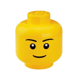 Room Copenhagen Lego Storage Head behållare, S, Boy