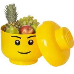 Room Copenhagen Lego Storage Head behållare, S, Girl