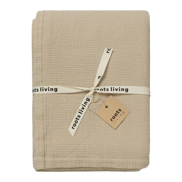 Roots Living Polku överkast, 190 x 260 cm, taupe