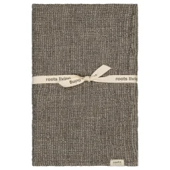 Roots Living Waffle badlakan, 85 x 160 cm, träkol