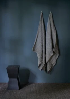 Roots Living Waffle badlakan, 85 x 160 cm, träkol