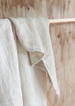 Roots Living Waffle handduk, 40 x 60 cm, 2-pack, natur