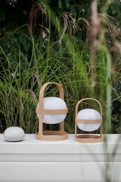 Rosendahl Soft Spot Solar Circular bärbar bordslampa, 18,5 cm, vete