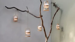 Rosendahl Soft Spot Solar Circular bärbar bordslampa, 18,5 cm, vete