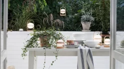 Rosendahl Soft Spot Solar Circular bärbar bordslampa, 18,5 cm, vete