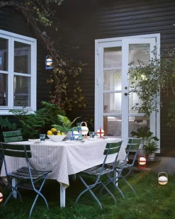 Rosendahl Soft Spot Solar Circular bärbar bordslampa, 18,5 cm, terrakotta