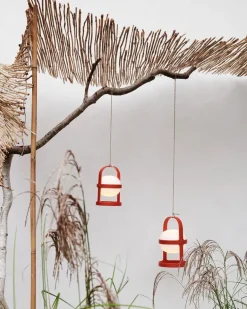 Rosendahl Soft Spot Solar Circular bärbar bordslampa, 18,5 cm, terrakotta