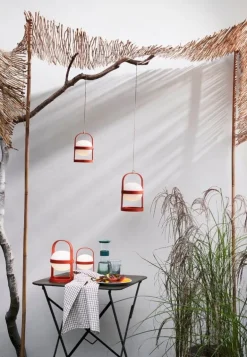 Rosendahl Soft Spot Solar Circular bärbar bordslampa, 18,5 cm, terrakotta