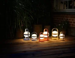 Rosendahl Soft Spot Solar Circular bärbar bordslampa, 18,5 cm, terrakotta