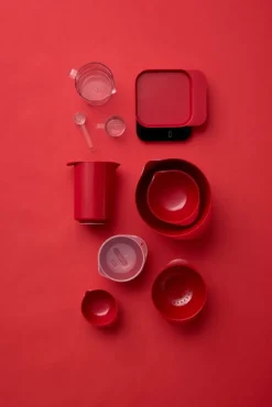 Rosti Margrethe bunke, 1,5 l, röd