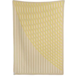 Røros Tweed Bislett filt, 200 x 135 cm, lemon tart