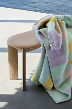 Røros Tweed City pläd, 135 x 200 cm, pastell