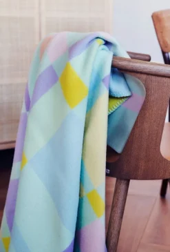 Røros Tweed City pläd, 135 x 200 cm, pastell