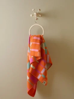 Røros Tweed City pläd, 135 x 200 cm, orange