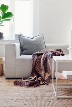 Røros Tweed Fri filt, 210 x 150 cm, By the Fire