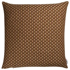 Røros Tweed Isak kudde, 60 x 60 cm, kastanj