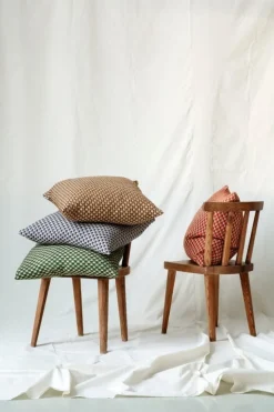 Røros Tweed Isak kudde, 60 x 60 cm, fjärran blå