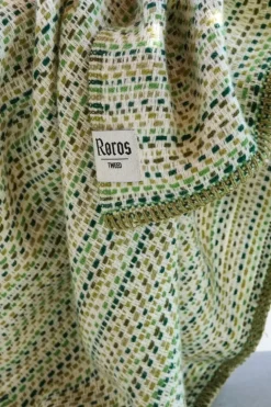 Røros Tweed Juli pläd, 150 x 200 cm, gröna