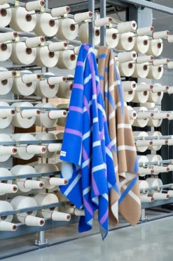 Røros Tweed Knut pläd, 135 x 200 cm, taupe