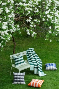 Røros Tweed Kvam kudde, 50 x 50 cm, gråskala