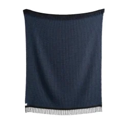 Røros Tweed Lofoten filt, 210 x 150 cm, ljuslila - petroleum