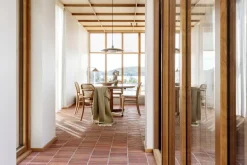 Røros Tweed Mello filt, 150 x 210 cm, bladgrön