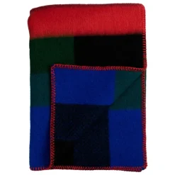 Røros Tweed Mikkel pläd, 135 x 200 cm, mörk