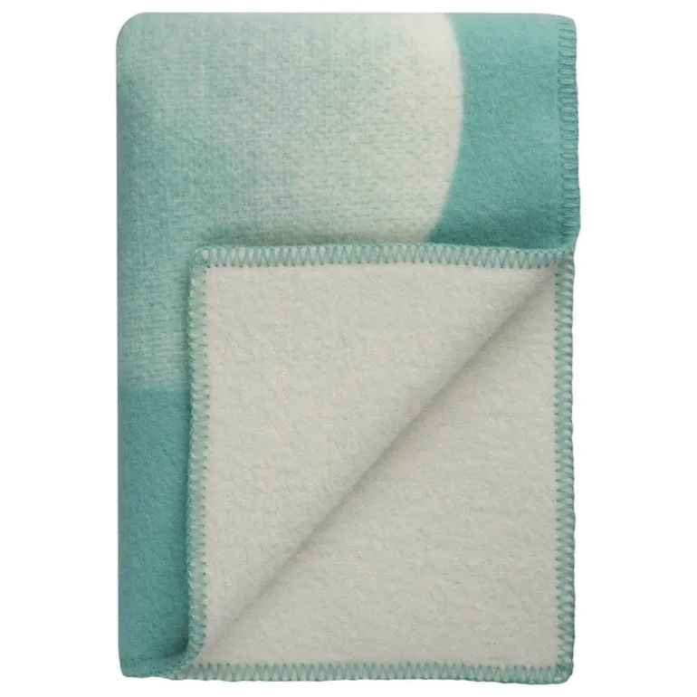 Røros Tweed Moon filt, 135 x 200 cm, tranquille green