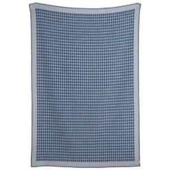 Røros Tweed Palette filt, 135 x 200 cm, hav