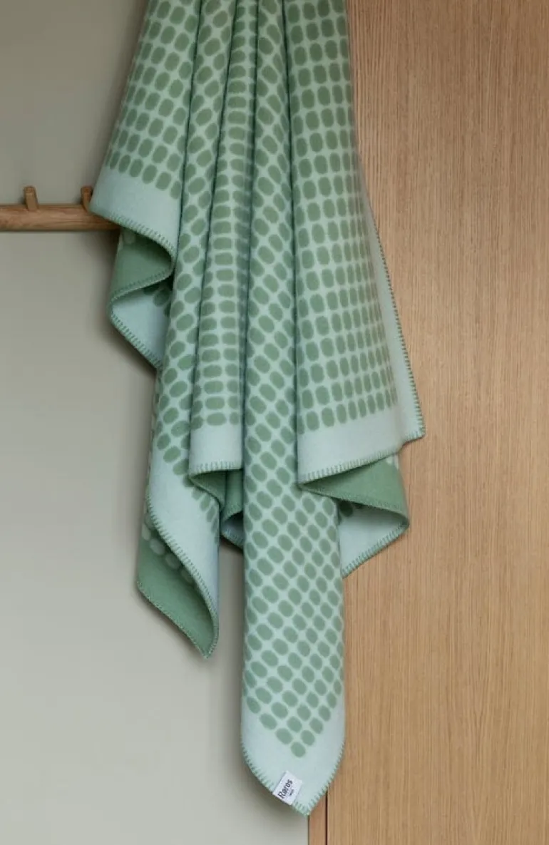 Røros Tweed Palette filt, 135 x 200 cm, salvia