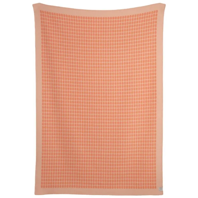 Røros Tweed Palette filt, 135 x 200 cm, korall