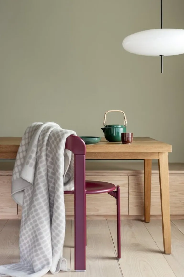 Røros Tweed Palette filt, 135 x 200 cm, lera