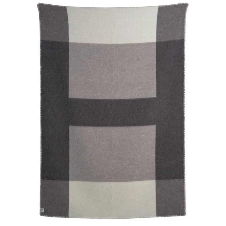 Røros Tweed Syndin filt, 200 x 135 cm, Slate