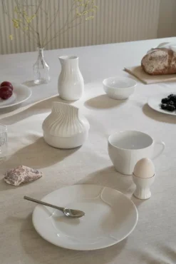 Rörstrand Pli Blanc äggkopp 4 cl, 2 st