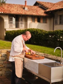 Röshults Module Marmorskiva, 100 cm, vit Carrara