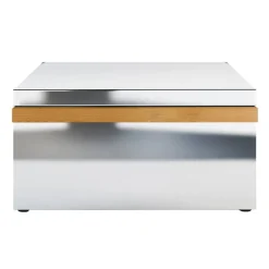 Röshults Module skåp X, borstat rostfritt stål