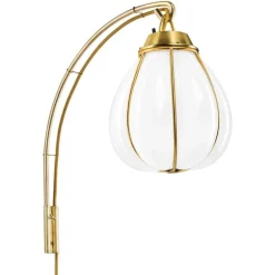 Örsjö Hobo vägglampa, mässing