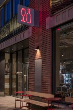 Örsjö Oxid utomhusvägglampa, mässing