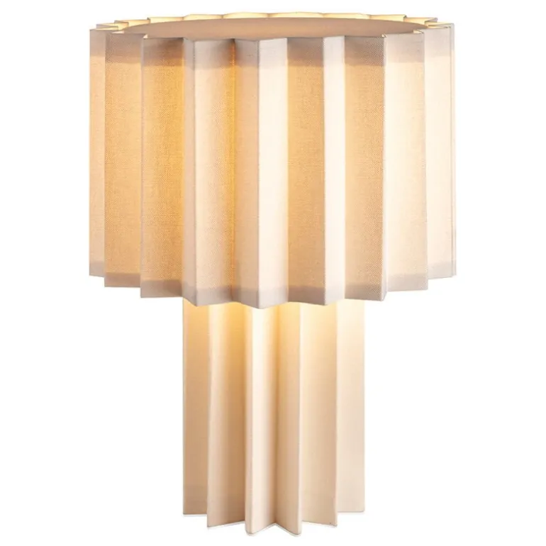 Örsjö Plissé White Edition bordslampa