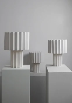 Örsjö Plissé White Edition bordslampa