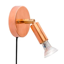 Örsjö Star 1 vägglampa, koppar