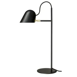 Örsjö Streck bordslampa, svart - mässing