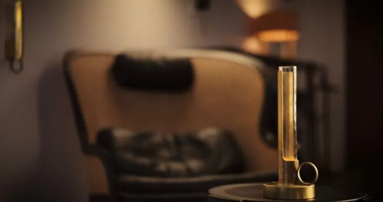 Örsjö Visir bärbar bordslampa, vit