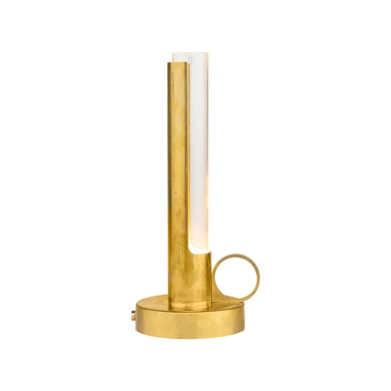 Örsjö Visir bärbar bordslampa, mässing