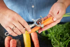 Rösle Potatisskalare vertikal, 17 x 5,5 cm, stål