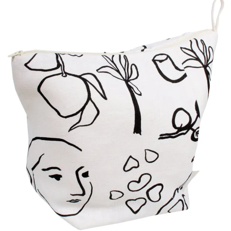 Saana ja Olli Onnenmaa sminkväska, vit