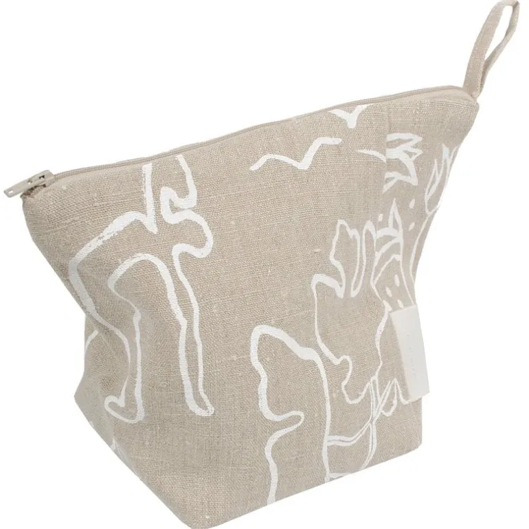 Saana ja Olli Onnenmaa sminkväska, beige